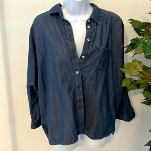Weekend Max Mara denim top - US 8